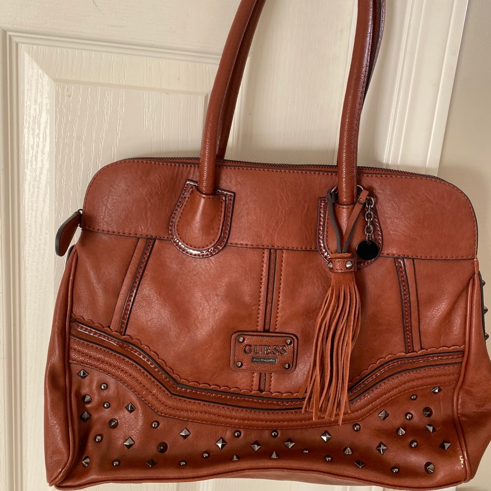 Guess brown bag